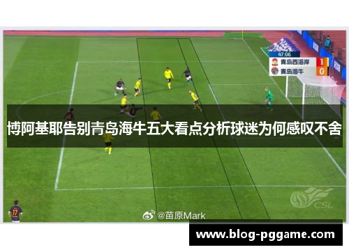 博阿基耶告别青岛海牛五大看点分析球迷为何感叹不舍