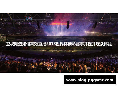 卫视频道如何高效直播2018世界杯精彩赛事并提升观众体验